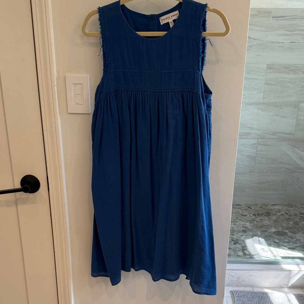 Apiece Apart Sleeveless Cotton Sundress